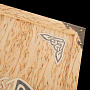 Нарды дорожные "Волк" (карельская береза), фотография 3. Интернет-магазин ЛАВКА ПОДАРКОВ