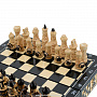 Шахматы деревянные резные "Дорожные" 30х30 см, фотография 3. Интернет-магазин ЛАВКА ПОДАРКОВ