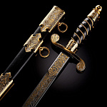 17871/2864 Златоуст КОРТИК МОРСКОЙ (золото) KRM-2864