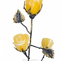 Янтарная композиция "Роза в вазе", фотография 3. Интернет-магазин ЛАВКА ПОДАРКОВ