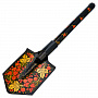 Сувенирная саперная лопата. Хохлома, фотография 2. Интернет-магазин ЛАВКА ПОДАРКОВ