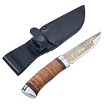 Нож сувенирный "Бекас. Пограничная служба". Златоуст