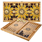 0073101 Нардовая доска с фишками "ОРНАМЕНТ"Карел березаБП-00003872