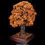 Денежное дерево из янтаря "Шаровидная крона", фотография 6. Интернет-магазин ЛАВКА ПОДАРКОВ