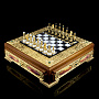 Шахматы из натурального камня "Баталия" Златоуст, фотография 1. Интернет-магазин ЛАВКА ПОДАРКОВ