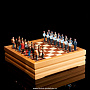 Шахматы с оловянными фигурами "ГИБДД", фотография 1. Интернет-магазин ЛАВКА ПОДАРКОВ