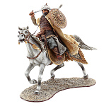 0080097 Олов.миниатюра КОЛЛЕКЦИОННАЯ Восточный всадник 145мм
