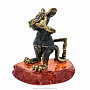 Статуэтка с янтарем "Крыс с рогаткой", фотография 4. Интернет-магазин ЛАВКА ПОДАРКОВ