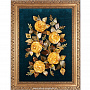  Картина янтарная "Розы", фотография 1. Интернет-магазин ЛАВКА ПОДАРКОВ