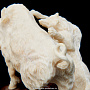 Скульптура из клыка моржа "Кабан с волком", фотография 4. Интернет-магазин ЛАВКА ПОДАРКОВ