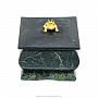 Шкатулка из натурального камня "Царевна-лягушка", фотография 2. Интернет-магазин ЛАВКА ПОДАРКОВ