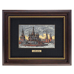 /17*22см Офорт цветной "Москва. Покровский Собор" 