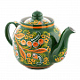 Чайник заварочный 0,5 л "Ландыши". Хохлома, фотография 2. Интернет-магазин ЛАВКА ПОДАРКОВ