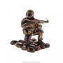 Бронзовая статуэтка "Спецназ", фотография 2. Интернет-магазин ЛАВКА ПОДАРКОВ