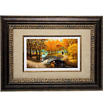  Картина "ОСЕНЬ" в раме ПЕРЛАМУТР