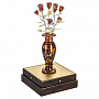 Янтарная композиция "Букет роз в вазе", фотография 1. Интернет-магазин ЛАВКА ПОДАРКОВ