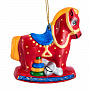 Елочная игрушка "Лошадка", фотография 4. Интернет-магазин ЛАВКА ПОДАРКОВ