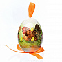 Яйцо пасхальное (подвес) фарфор, в ассортименте, фотография 5. Интернет-магазин ЛАВКА ПОДАРКОВ