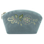 Косметичка "Заря". Голубая с вышивкой, фотография 2. Интернет-магазин ЛАВКА ПОДАРКОВ