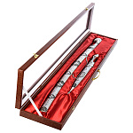 0076636 Подарочный набор ГАРНИТУР: ШАШКА + КИНЖАЛ кавказский в уп. 