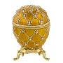 Пасхальное яйцо-шкатулка "Карета". Традиции Фаберже, фотография 4. Интернет-магазин ЛАВКА ПОДАРКОВ