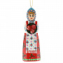 7883-12*4см Нат.дерево Сувенир КУКЛА нарядная резная, фотография 6. Интернет-магазин ЛАВКА ПОДАРКОВ