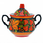 Сахарница "Ягоды". Хохлома, фотография 2. Интернет-магазин ЛАВКА ПОДАРКОВ