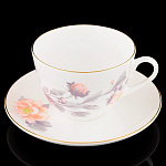 0052331/81.26458.00.1 ЛФЗ ЧАШКА+БЛЮДЦЕ Весенняя 2"Нежный пион"серый КН1