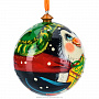 Новогодний елочный шар "Пингвин с коробкой", фотография 2. Интернет-магазин ЛАВКА ПОДАРКОВ
