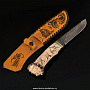 Нож из рога лося сувенирный "Путник", фотография 6. Интернет-магазин ЛАВКА ПОДАРКОВ