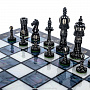 Шахматы с перламутром и фигурами из кости 45х45 см, фотография 2. Интернет-магазин ЛАВКА ПОДАРКОВ