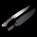 Нож сувенирный из дамасской стали "Вечность". Златоуст