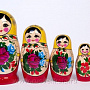 Матрешка Семеновская - "Символ олимпиады" (в ассортименте), фотография 1. Интернет-магазин ЛАВКА ПОДАРКОВ