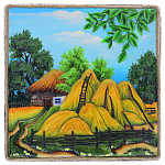 /0808 ПАННО настенное 20*20см (керамика, дерево)