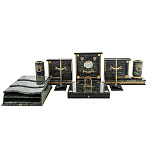 0069841 Златоуст ПИСЬМЕННЫЙ НАБОР Змеевик, с лотком