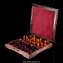 Шахматный ларец с фигурами из янтаря "Старый замок", фотография 10. Интернет-магазин ЛАВКА ПОДАРКОВ