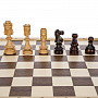 Шахматы-шашки с деревянными фигурами 37х37 см, фотография 2. Интернет-магазин ЛАВКА ПОДАРКОВ
