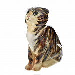 Фарфоровая статуэтка "Кот-британец"
