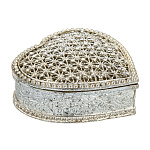 0026396 Традиции ФАБЕРЖЕ Сувенир  Шкатулка "СЕРДЦЕ" 