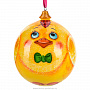 Новогодний елочный шар "Цыпленок", фотография 1. Интернет-магазин ЛАВКА ПОДАРКОВ