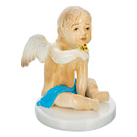 10445 Скульптура "Ангел" девочка,16 см