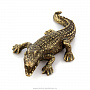 Бронзовая статуэтка "Крокодил", фотография 2. Интернет-магазин ЛАВКА ПОДАРКОВ