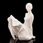 0051165/82.91483.00.1 ЛФЗ  СКУЛЬПТУРА В пуантах (бисквит) ТН1