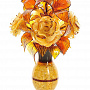 Янтарные "Розы в вазе" , фотография 2. Интернет-магазин ЛАВКА ПОДАРКОВ