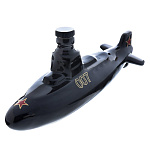 -0,5л К-074  Фарфор ШТОФ "СУБМАРИНА" 