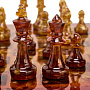 Шахматы с янтарными фигурами 28х28 см, фотография 7. Интернет-магазин ЛАВКА ПОДАРКОВ