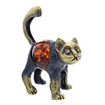 0045703/123 Сувенир Кот Большой Сувенир (коньячный)