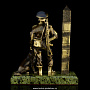 Бронзовая статуэтка "Пограничник", фотография 4. Интернет-магазин ЛАВКА ПОДАРКОВ