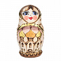 Матрёшка расписная (с выжиганием) "Купола" В ассортименте, фотография 13. Интернет-магазин ЛАВКА ПОДАРКОВ