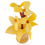 Сувенир из янтаря "Цветы в вазе" 19 см, фотография 2. Интернет-магазин ЛАВКА ПОДАРКОВ